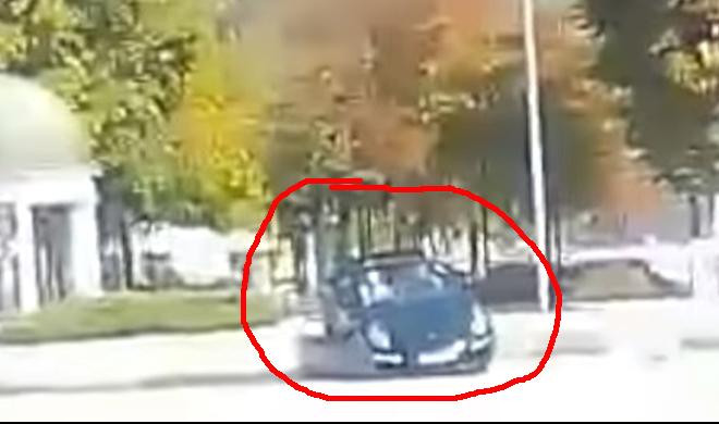 ​(VIDEO) HRVATI U NEVERICI, BEOGRAĐANIN VOZI PORŠE NIZ STEPENICE USRED RIJEKE: Rekao im da je tražio parking!
